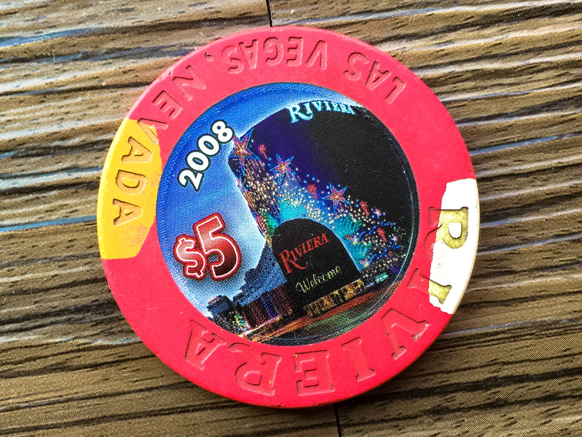 Riviera casino chip