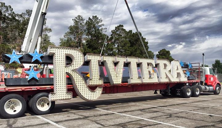 Riviera Neon Sign