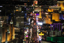 Vegas Strip View at Night